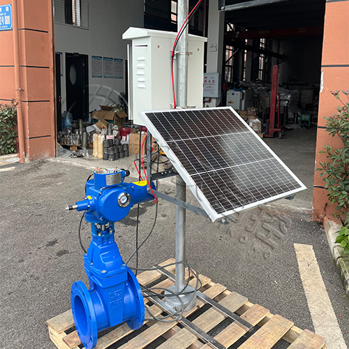 栾城皓久 Z945X-16Q免布线太阳能电动闸阀 农业灌溉 支持远程智能控制